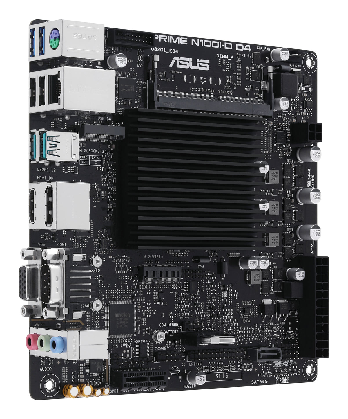 ASUS PRIME N100I-D D4 NA (integrated CPU) mini ITX