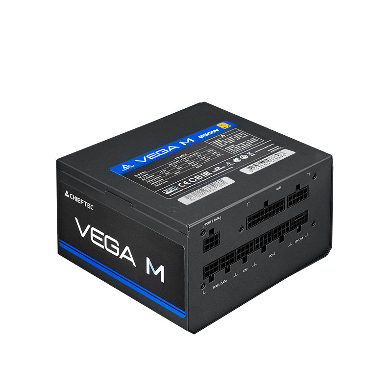 Chieftec Vega PPG-850-C Netzteil 850 W 20+4 pin ATX ATX Schwarz