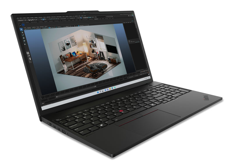 Lenovo ThinkPad P16s Gen 3 (Intel) Intel Core Ultra 7 155H Mobiler Arbeitsplatz 40,6 cm (16") WUXGA 32 GB DDR5-SDRAM 1 TB SSD NVIDIA RTX 500 Ada Wi-Fi 6E (802.11ax) Windows 11 Pro Deutsch Schwarz