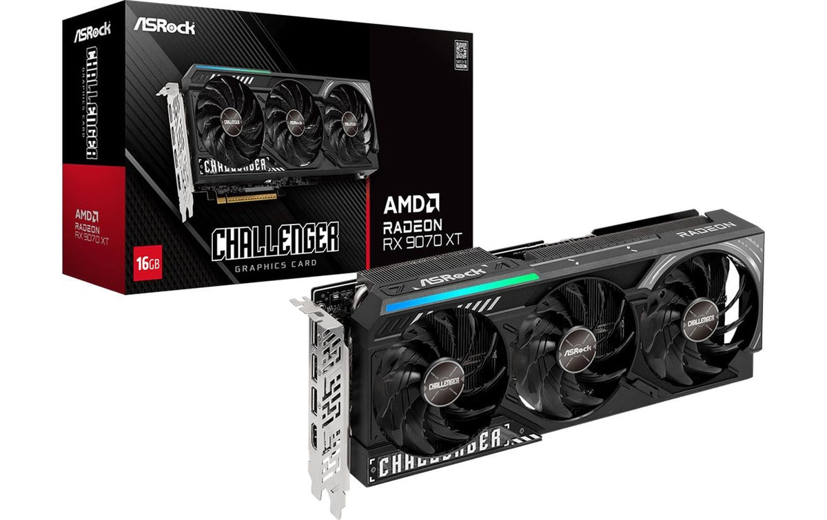 ASRock AMD Radeon RX 9070 XT Challenger 16GB