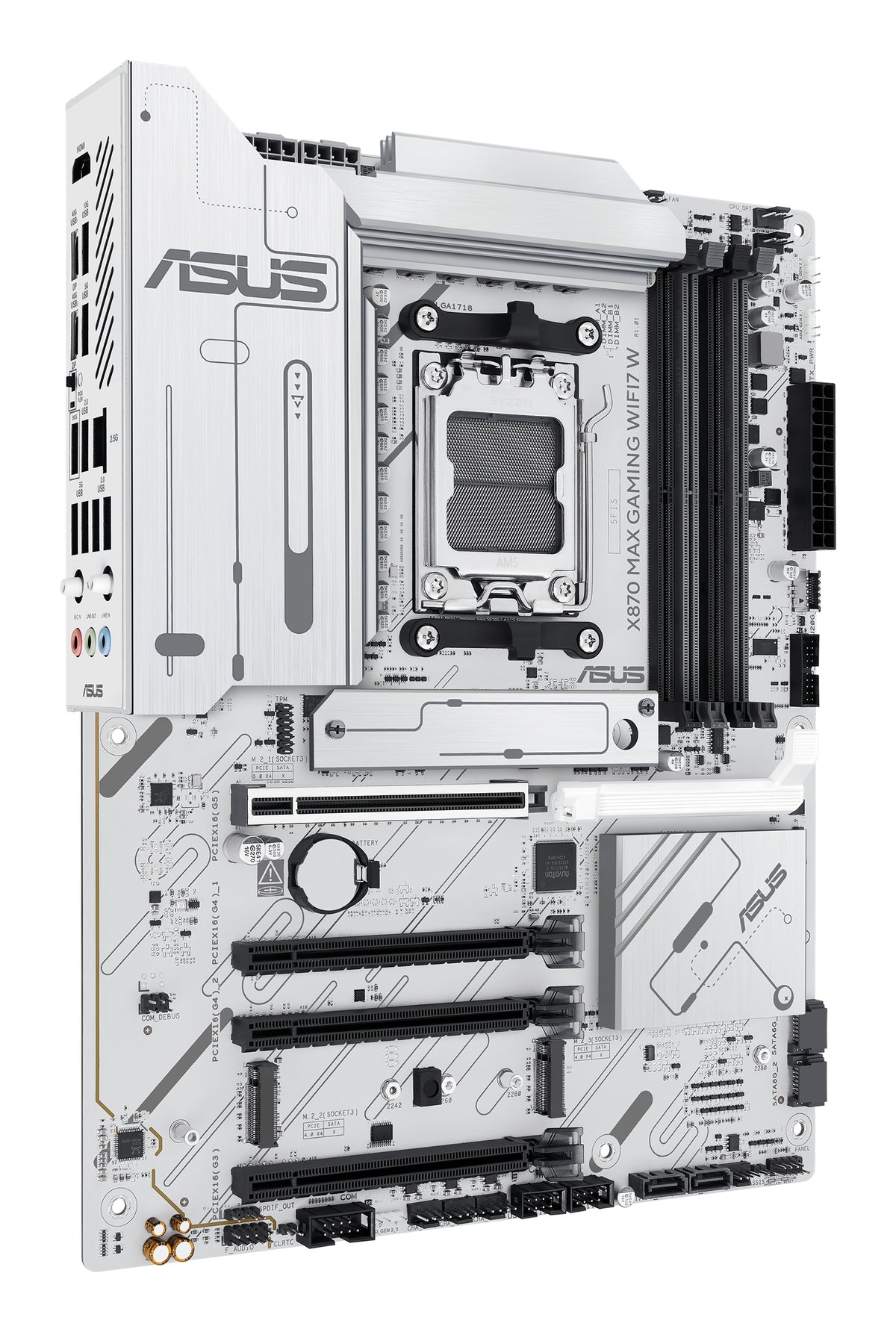 ASUS X870 MAX GAMING WIFI7 W AMD X870 Sockel AM5 ATX