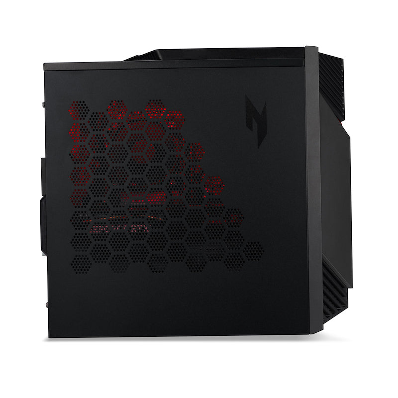 Acer NITRO 50 N50-660 Intel Core Ultra 7 265F 32 GB DDR5-SDRAM 1 TB SSD NVIDIA GeForce RTX 5060 Windows 11 Home Desktop PC Schwarz, Rot