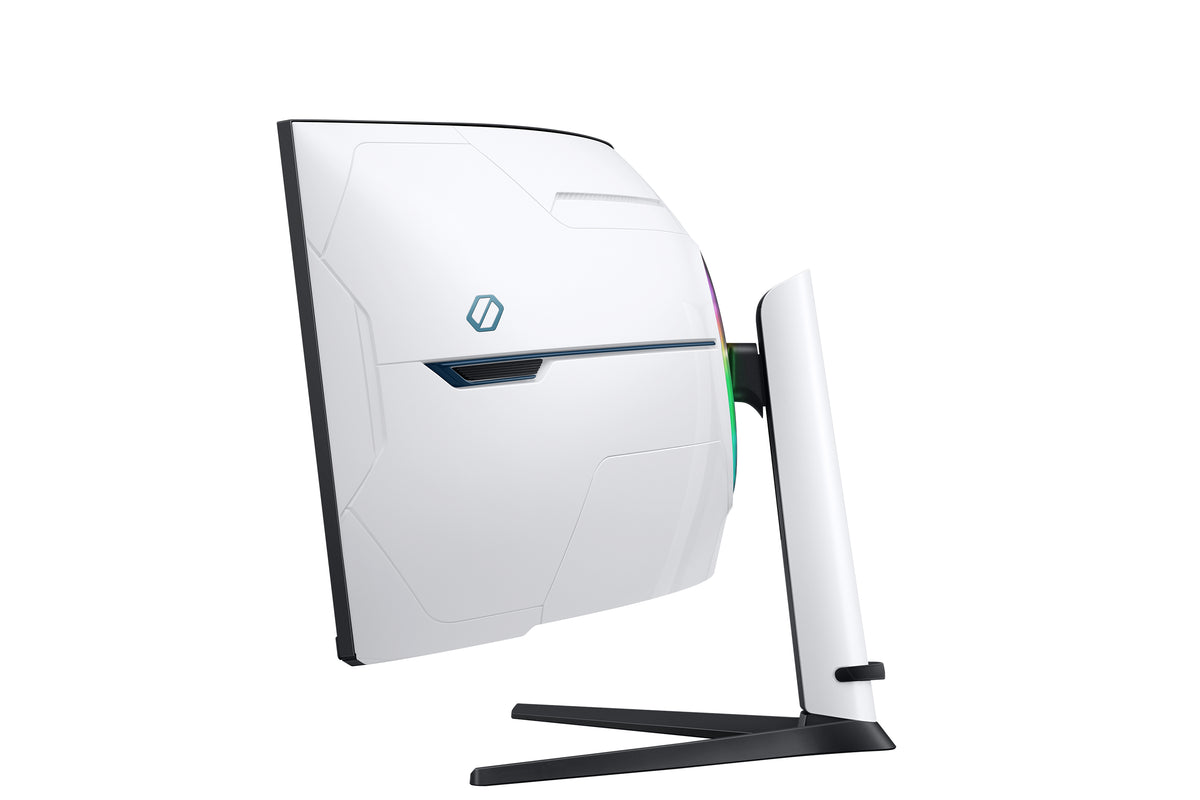 Samsung G95NC Computerbildschirm 144,8 cm (57") 7680 x 2160 Pixel Dual UHD QLED Weiß