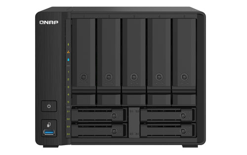 QNAP TS-932PX NAS Tower Annapurna Labs Alpine AL-324 4 GB DDR4 0 TB QNAP Turbo System Schwarz