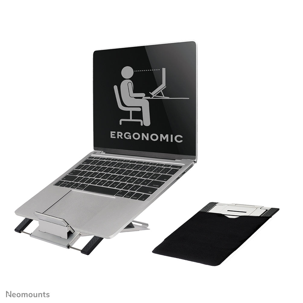 Support pour ordinateur portable Neomounts NSLS100 10-22" - pliable - compact - universel