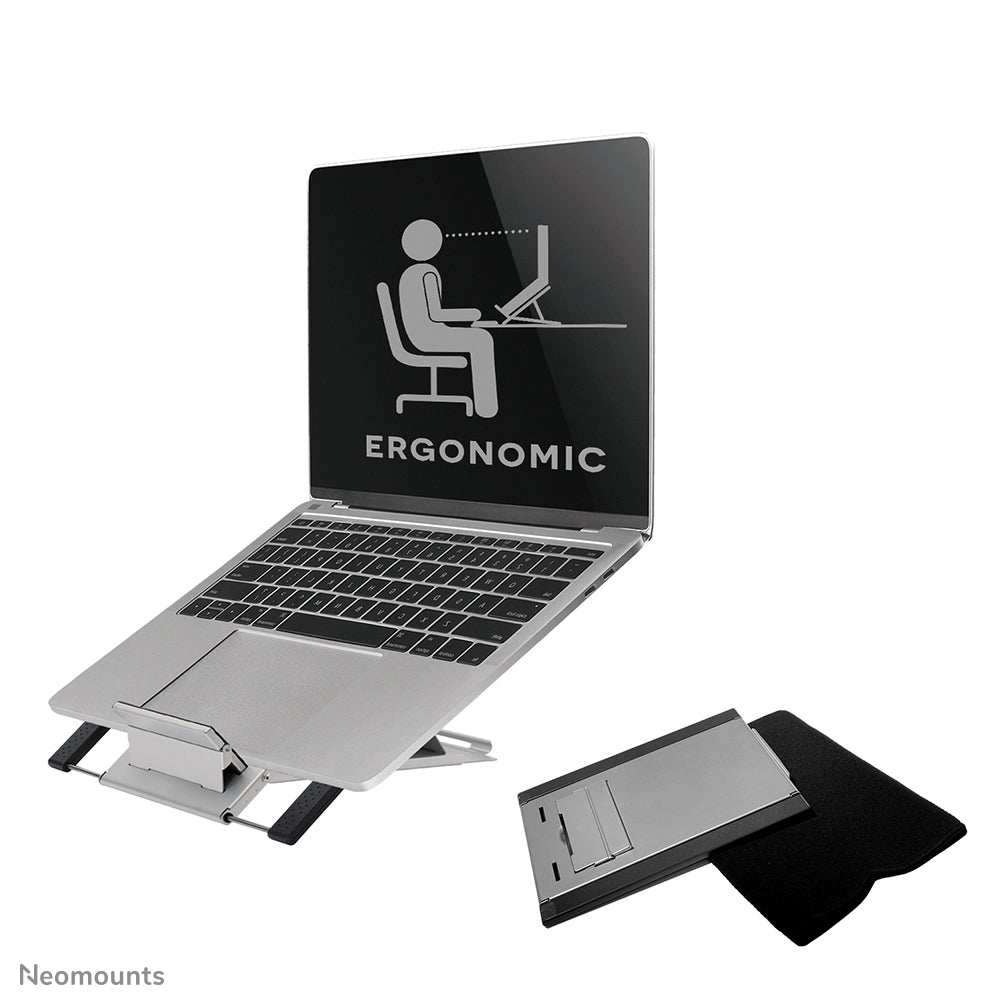 Support pour ordinateur portable Neomounts NSLS100 10-22" - pliable - compact - universel