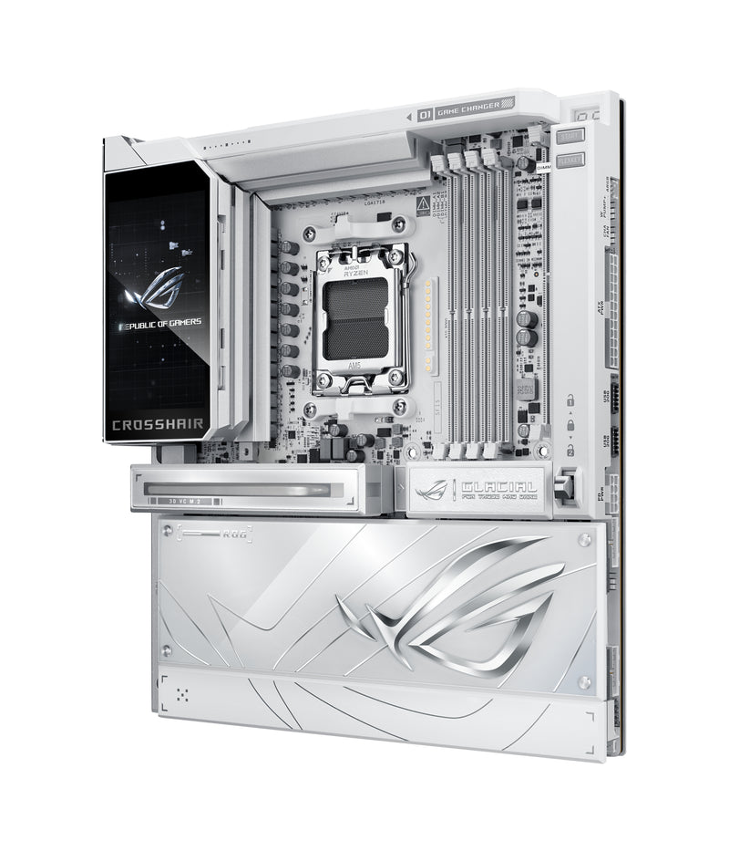 ASUS ROG CROSSHAIR X870E GLACIAL AMD X870E Sockel AM5 Erweitertes ATX