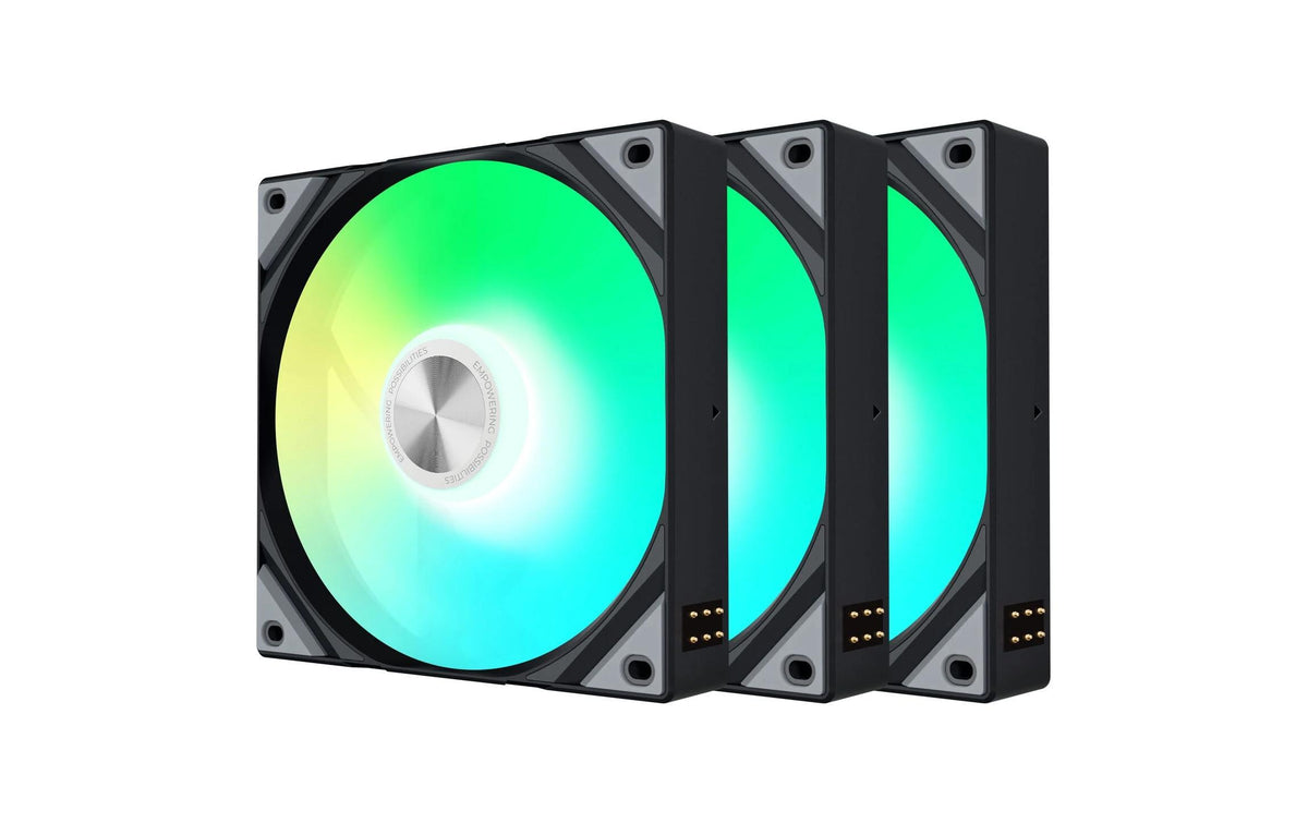 TRYX ROTA SL 120mm Black Addressable RGB 3-Pack