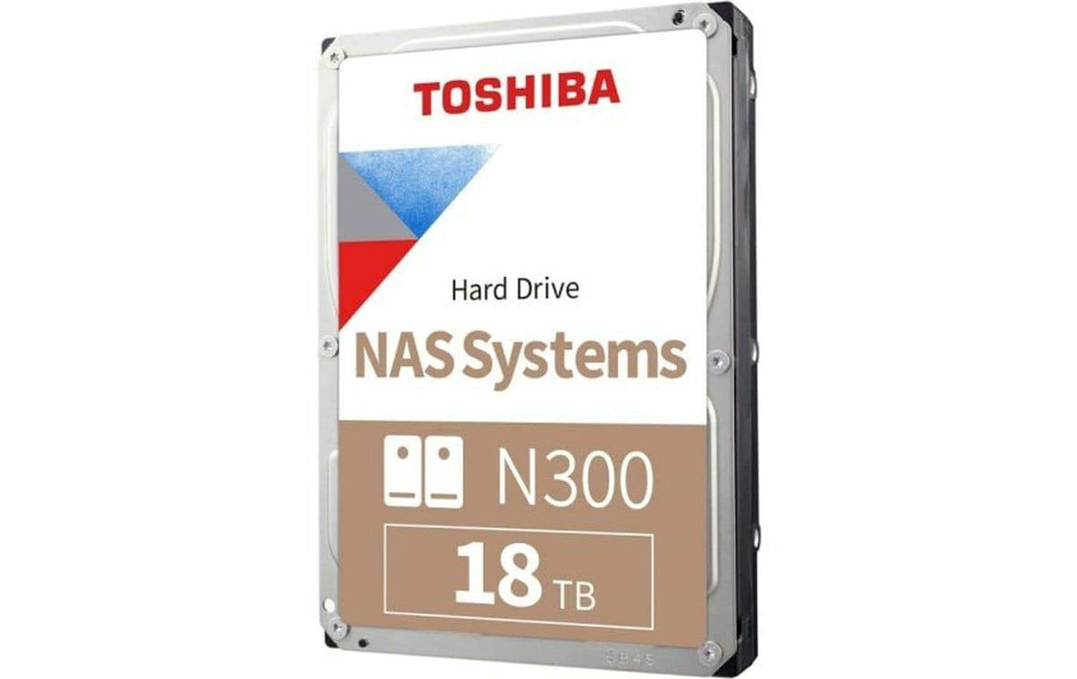 Toshiba N300 18TB 3.5" HDD 7200RPM SATA 6.0 Gb/s