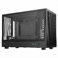 Deepcool CH260 Micro ATX Desktop Black with Tempered Glass Side Panel and USB 3.2 Gen 2 Type-C, USB 3.2 Gen 1 Type-A