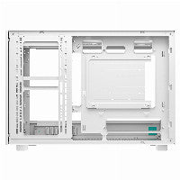 Deepcool CH260 Micro ATX Desktop White with Tempered Glass Side Panel and USB 3.2 Gen 2 Type-C, USB 3.2 Gen 1 Type-A