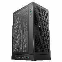 Deepcool CH270 DIGITAL MicroATX Mini Tower Black Tempered Glass Side Panel