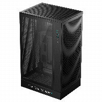 Deepcool CH270 DIGITAL MicroATX Mini Tower Black Tempered Glass Side Panel