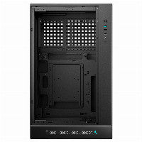 Deepcool CH270 DIGITAL MicroATX Mini Tower Black Tempered Glass Side Panel