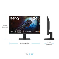 BenQ GW2491P Computerbildschirm 60,5 cm (23.8") 1920 x 1080 Pixel Full HD LED Schwarz