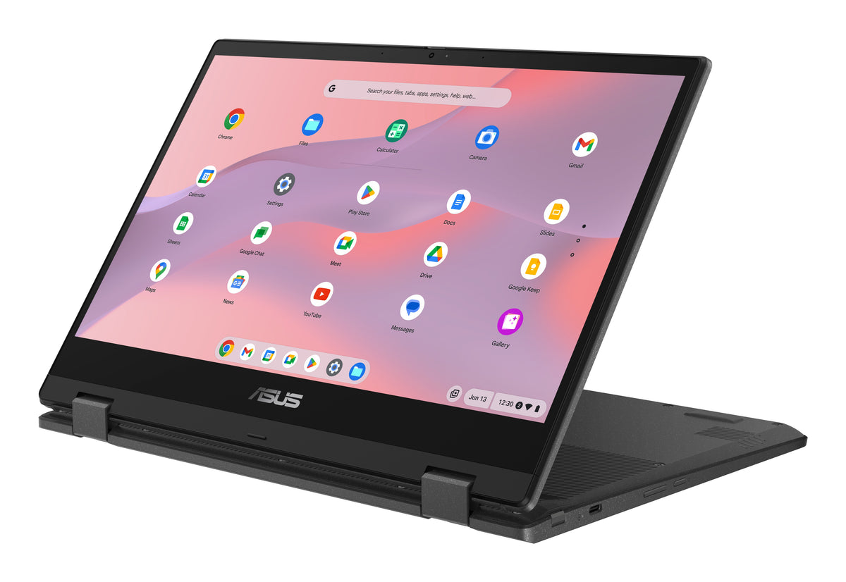 ASUS Chromebook CM14 Flip CM1402FM2A-EC0015 MediaTek Kompanio 520 35,6 cm (14") Touchscreen Full HD 8 GB LPDDR4x-SDRAM 128 GB eMMC Wi-Fi 6 (802.11ax) ChromeOS Deutsch Grau