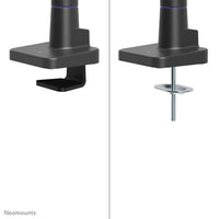 Neomounts DS70-256BL1 Monitorarm Gaming 24-57" - Gasfeder - Topfix - 180°-Stopp