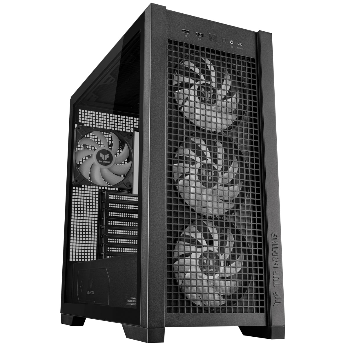 ASUS TUF Gaming GT302 ARGB Midi Tower Schwarz