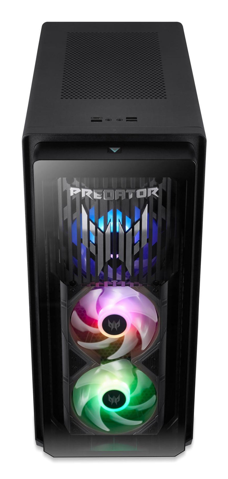 Acer Predator PO5-660 Intel Core Ultra 7 265F 32 GB DDR5-SDRAM 2 TB SSD NVIDIA GeForce RTX 5070 Windows 11 Home Desktop PC Schwarz