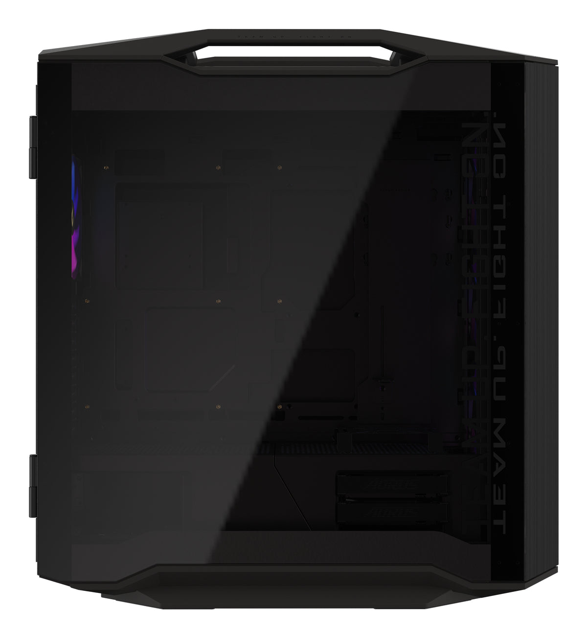 GIGABYTE AORUS C601 GLASS GLOBAL PC-Gehäuse – Mid-Tower, E-ATX kompatibel, Unterstützung für 420-mm-Radiator, 4 vorinstallierte 140-mm-Lüfter, USB 3.1 Gen2, RGB-Beleuchtung