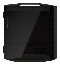 GIGABYTE AORUS C601 GLASS GLOBAL PC-Gehäuse – Mid-Tower, E-ATX kompatibel, Unterstützung für 420-mm-Radiator, 4 vorinstallierte 140-mm-Lüfter, USB 3.1 Gen2, RGB-Beleuchtung