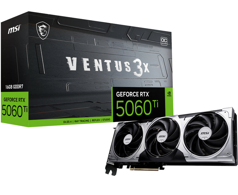 MSI MSI RTX5060Ti VENTUS 3X OC 16GB – Ansicht 2