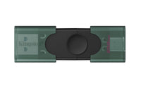 Kingston Technology DataTraveler DuoG2 USB-Stick 256 GB USB Type-A / USB Type-C 3.2 Gen 1 (3.1 Gen 1) Schwarz, Grün