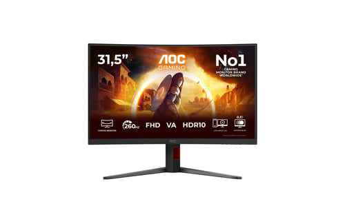 AOC 32 1920x1080, 260 Hz Curved