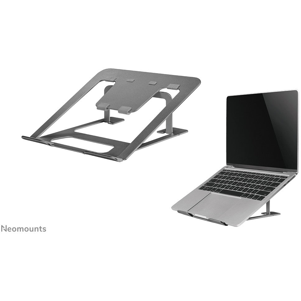 Laptop-Ständer - Grau. faltbar. 5KG NSLS085GREY Neomounts