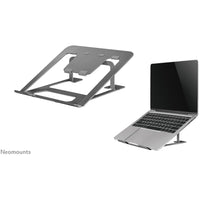 Laptop-Ständer - Grau. faltbar. 5KG NSLS085GREY Neomounts