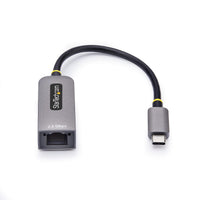StarTech.com 2.5GbE USB C Ethernet Adapter, USB-C auf Lan-RJ45 Netzwerkadapter, NBASE-T USB 3.1 Typ-C 2.5 Multi Speed NIC, Thunderbolt Kompatibel, Windows & Mac