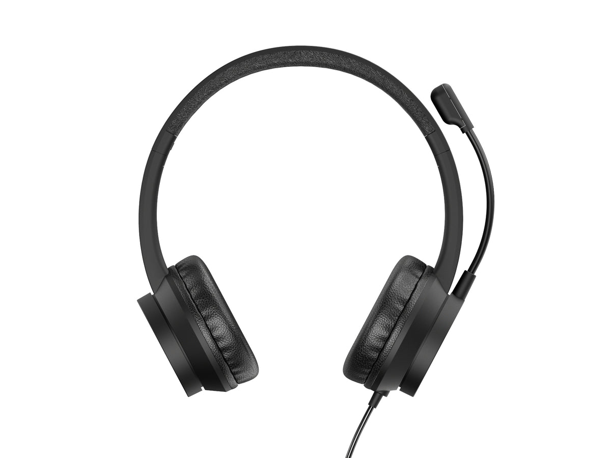 Conceptronic POLONA05B Stereo-USB-Headset, Geräuschreduzierendes Mikrofon