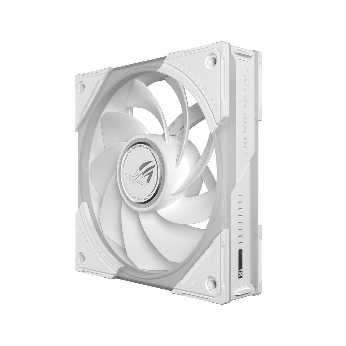 ASUS ROG Eurux GR120 ARGB Reverse Fan White Edition - Single Pack Computergehäuse Ventilator 12 cm Weiß 1 Stück(e)