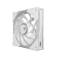 ASUS ROG Eurux GR120 ARGB Reverse Fan White Edition - Single Pack Computergehäuse Ventilator 12 cm Weiß 1 Stück(e)