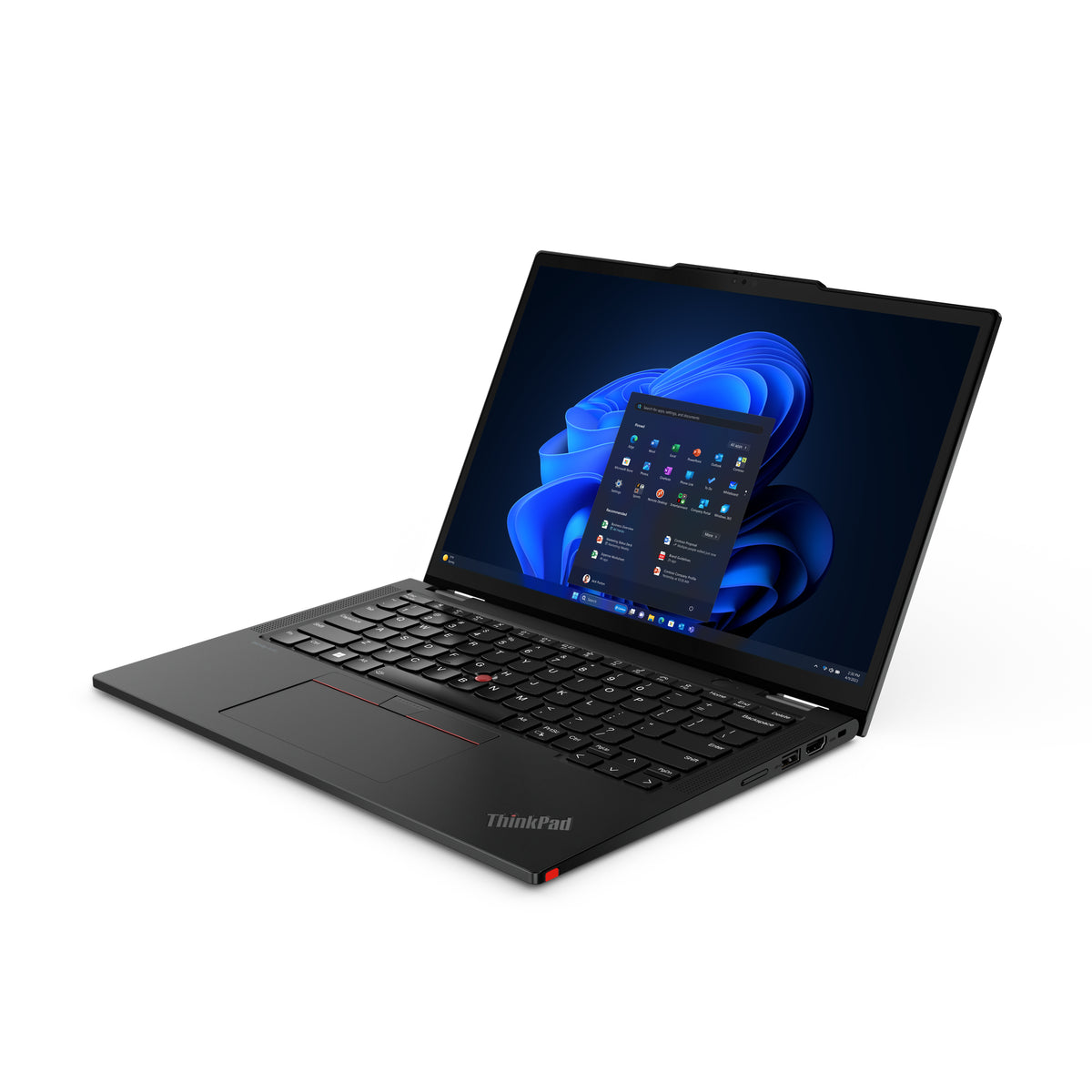 Lenovo ThinkPad X13 2-in-1 Gen 5 Intel Core Ultra 5 125U Hybrid (2-in-1) 33,8 cm (13.3") Touchscreen WUXGA 16 GB LPDDR5x-SDRAM 512 GB SSD Wi-Fi 6E (802.11ax) Windows 11 Pro Deutsch Schwarz