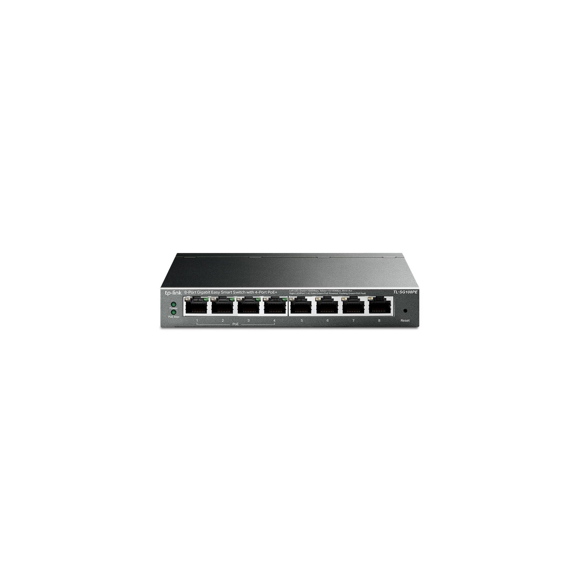 TP-Link TL-SG108PE:8Port PoE+ GigabitSwitch