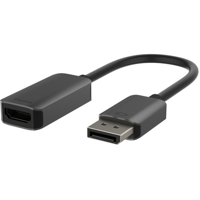 Belkin Aktiver DisplayPort auf HDMI Adapter. 4K HDR. blk/grey
