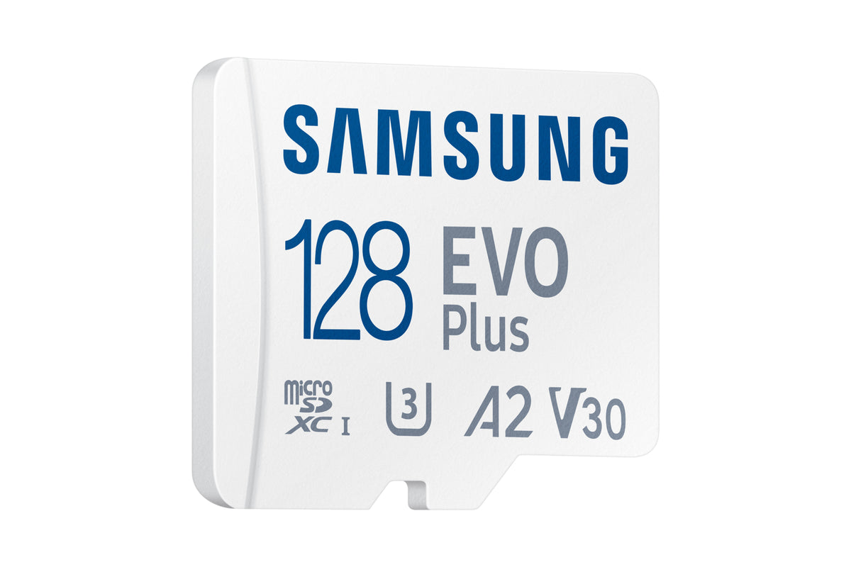 Samsung EVO Plus microSD-Speicherkarte (2024) (inkl. SD Adapter) - 128 GB