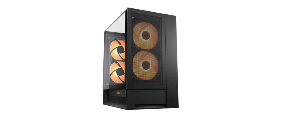 Cougar OmnyX ATX Mid Tower Nero con pannello laterale in vetro temperato e USB 3.2 Gen 1 Type-A