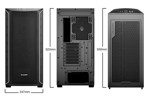 Midi be quiet! SHADOW BASE 800DX Black