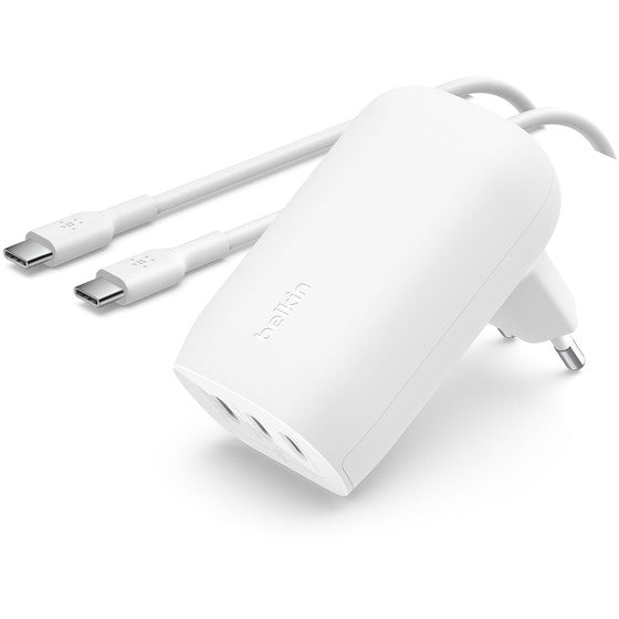 Belkin BOOST CHARGE 67W Ladegerät mit 3 USB-C. inkl. Kabel. w
