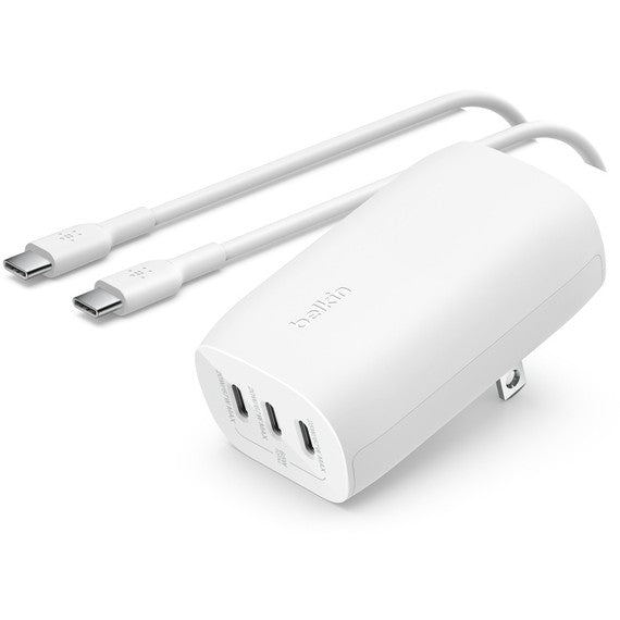 Belkin BOOST CHARGE 67W Ladegerät mit 3 USB-C. inkl. Kabel. w