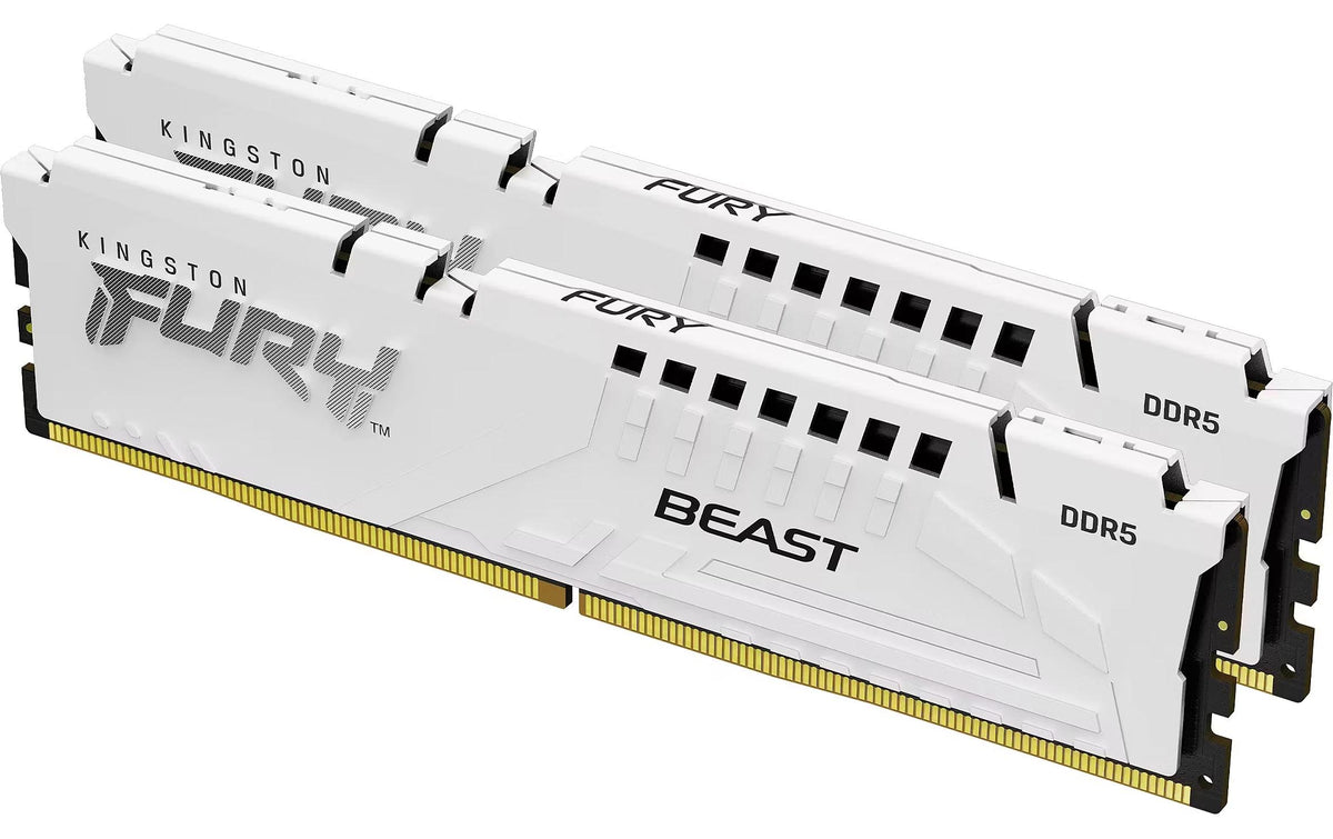 Kingston FURY Beast White DDR5-6000 CL30 64GB (2x32GB)
