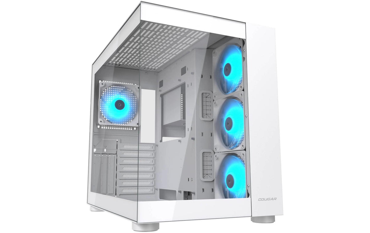 Cougar FV150 RGB ATX Mid Tower Pink Tempered Glass, RGB, USB 3.2 Gen 2 Type-C USB 3.2 Gen 1 Type-A