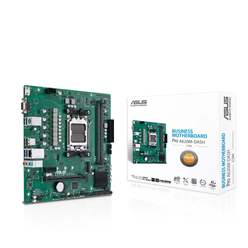 ASUS PRO A620M-DASH-CSM AMD A620 Sockel AM5 micro ATX