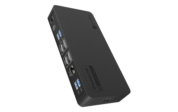 ICY BOX Heart Dock 2255 11-in-1 Notebook mit zwei 4K@60Hz Displays
