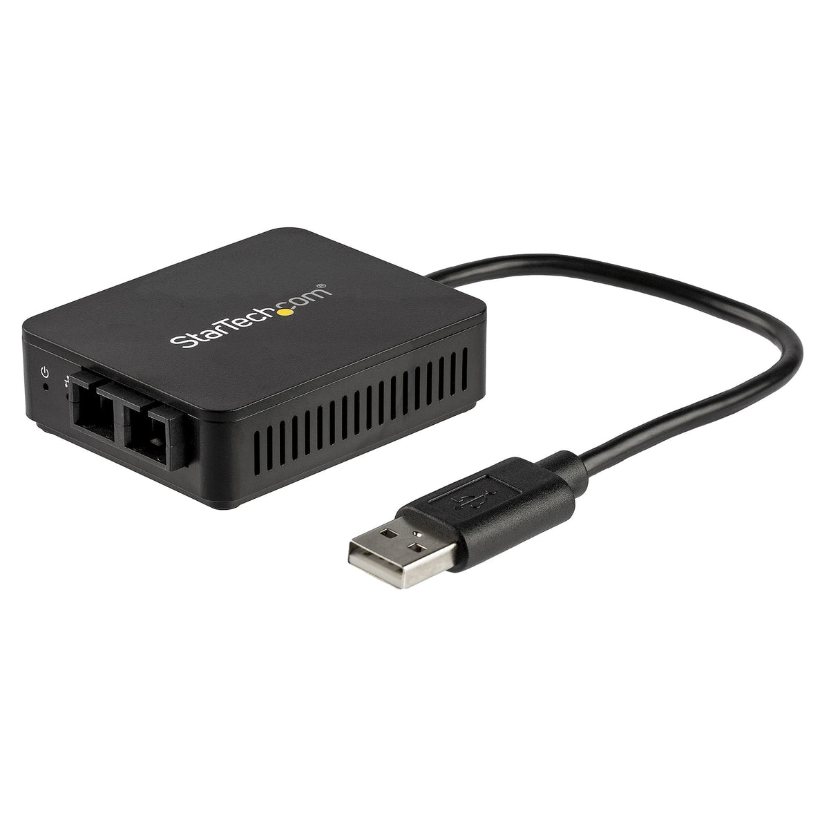StarTech.com USB 2.0 auf LWL Konverter - USB auf Glasfaser Netzwerkadapter - 100 Mbit/s - 100Base-FX SC-Duplex-Multimode-Glasfaser-/MMF-Kompatibilität - 2 km - Kompakter USB zu Glasfaser LAN Adapter