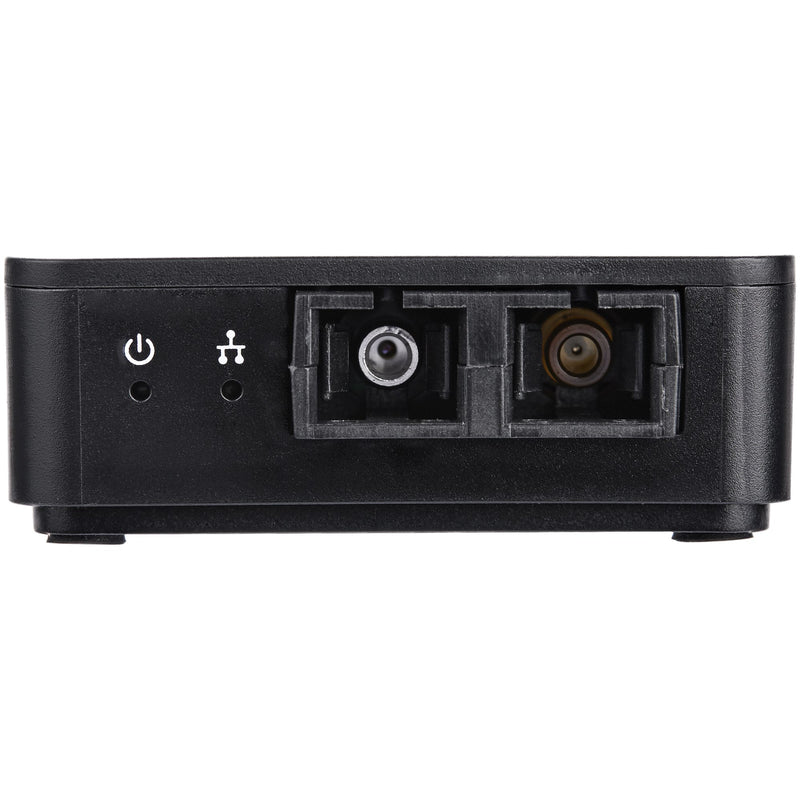 StarTech.com USB 2.0 auf LWL Konverter - USB auf Glasfaser Netzwerkadapter - 100 Mbit/s - 100Base-FX SC-Duplex-Multimode-Glasfaser-/MMF-Kompatibilität - 2 km - Kompakter USB zu Glasfaser LAN Adapter