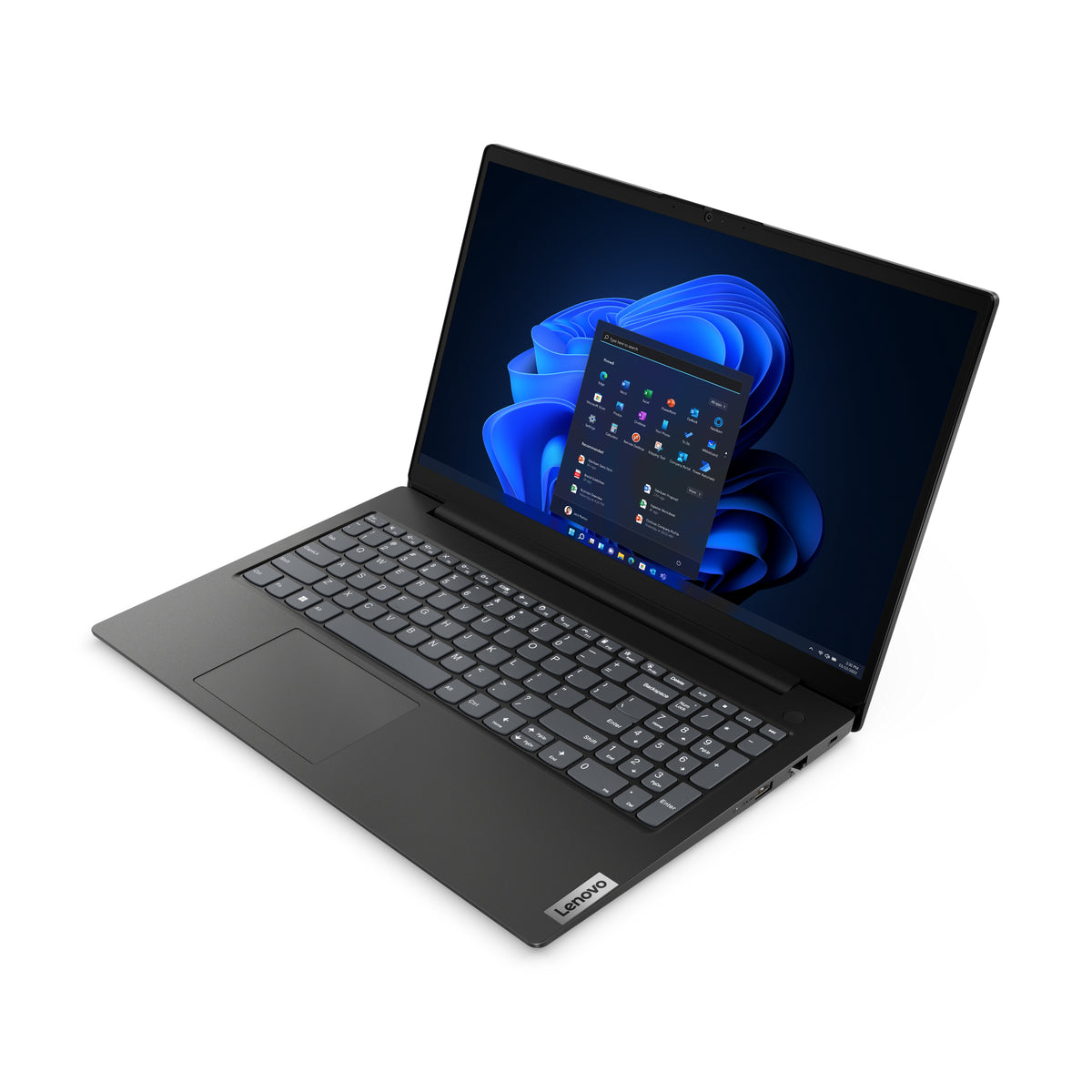 Lenovo V15 G4 AMN AMD Ryzen™ 5 7520U Laptop 39,6 cm (15.6") Full HD 8 GB LPDDR5-SDRAM 512 GB SSD Wi-Fi 5 (802.11ac) Windows 11 Home Schwarz Deutsch