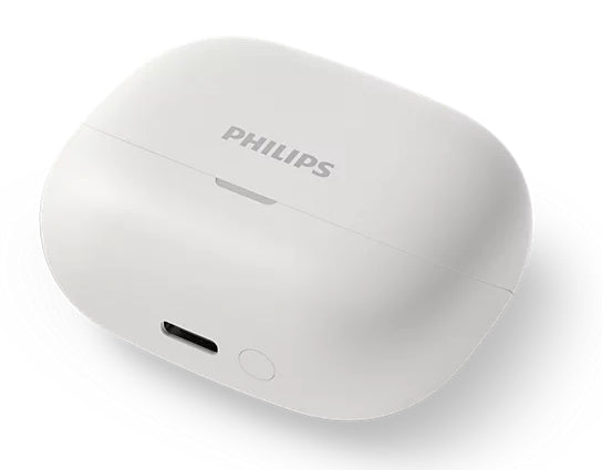 Philips TAT3000WT/00 Écouteurs intra-auriculaires et casque True Wireless Stereo (TWS) Appels/Musique USB Type-C Bluetooth Blanc